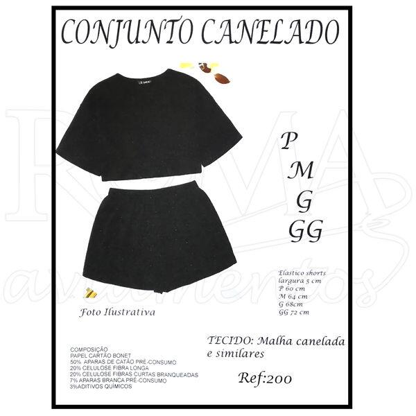 moldes conjunto canelado 063000